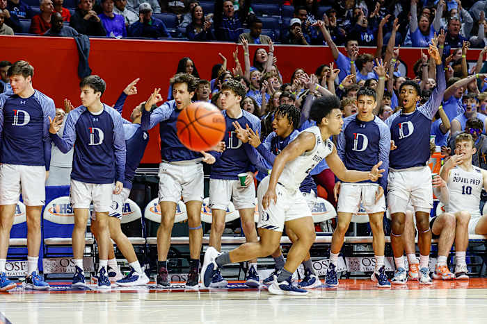 DePaul Prep Peoria Richwoods Illinois boys basketball March 8 2024 Nate Latsch 26618
